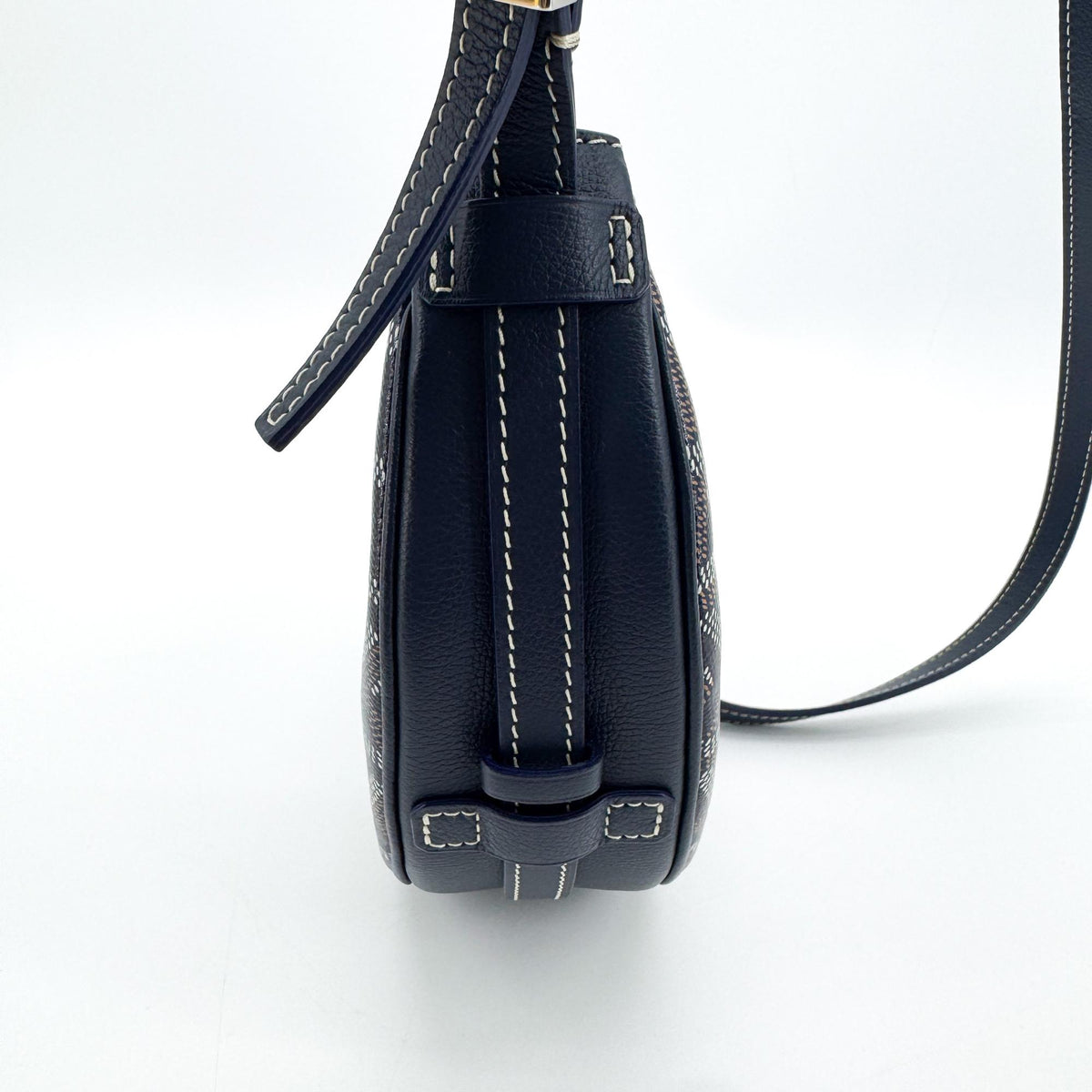 Goyard Hirondel PM Crossbody Bag Navy