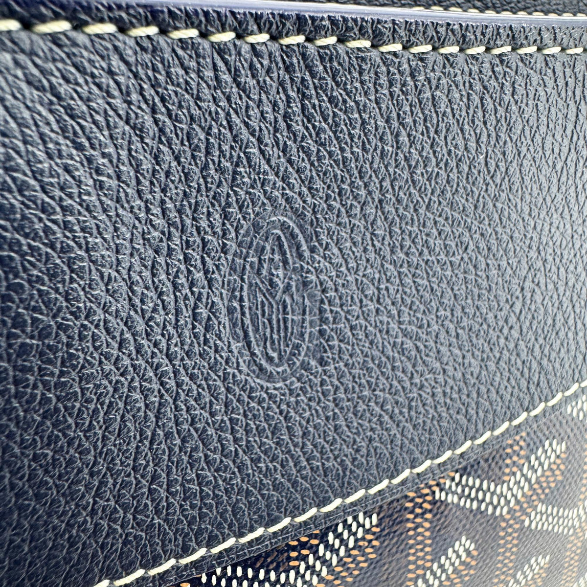 Goyard Hirondel PM Crossbody Bag Navy