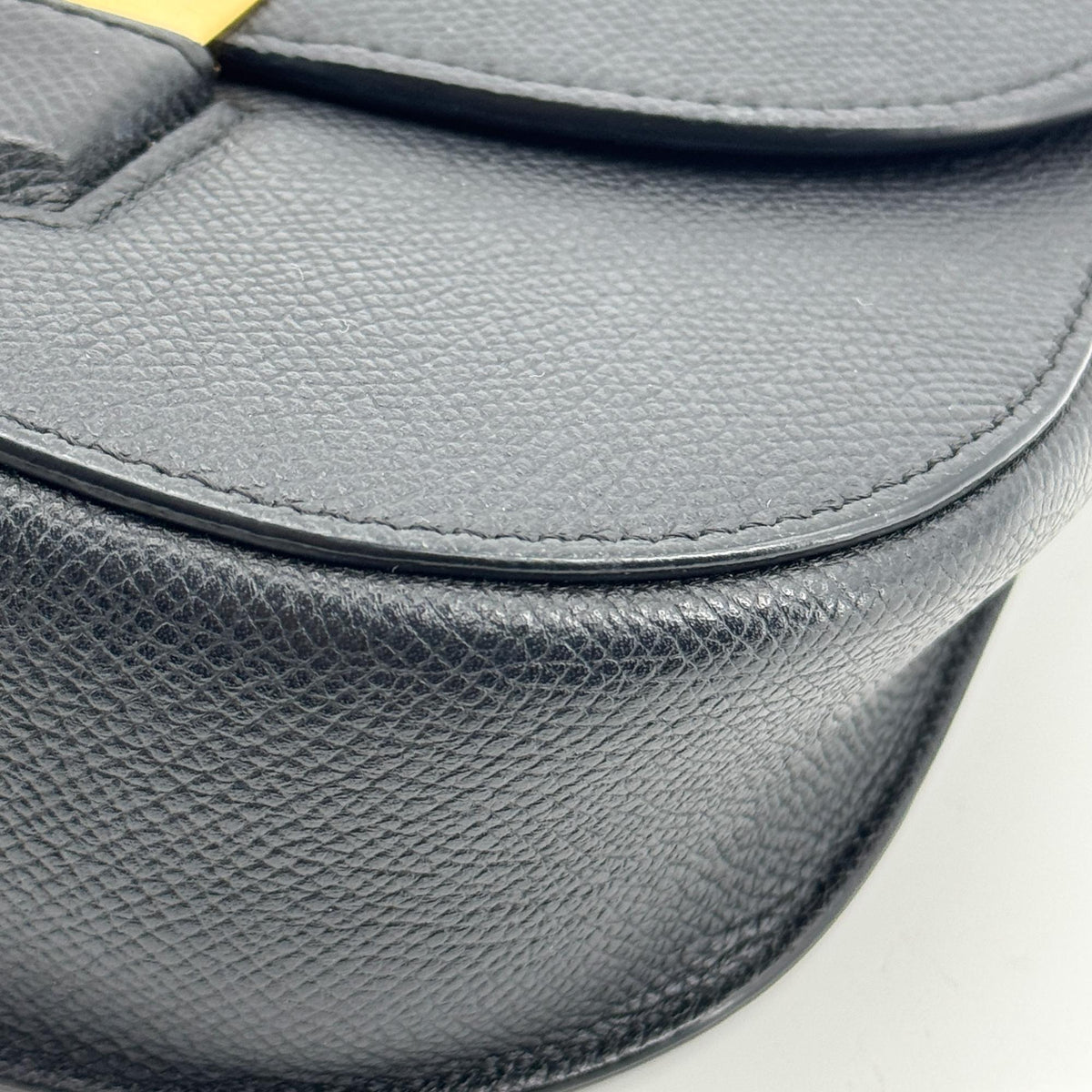 Celine Small Trotter Crossbody Bag Black Gold Hardware