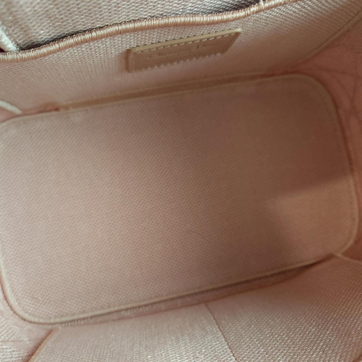 Cannage Travel Vanity Case Tote Bag