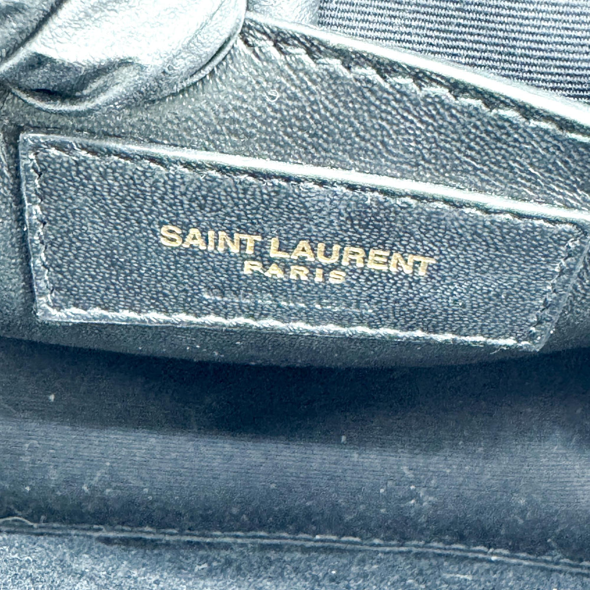 Saint Laurent Vicky Toy Camera Bag Ivory Gold Hardware