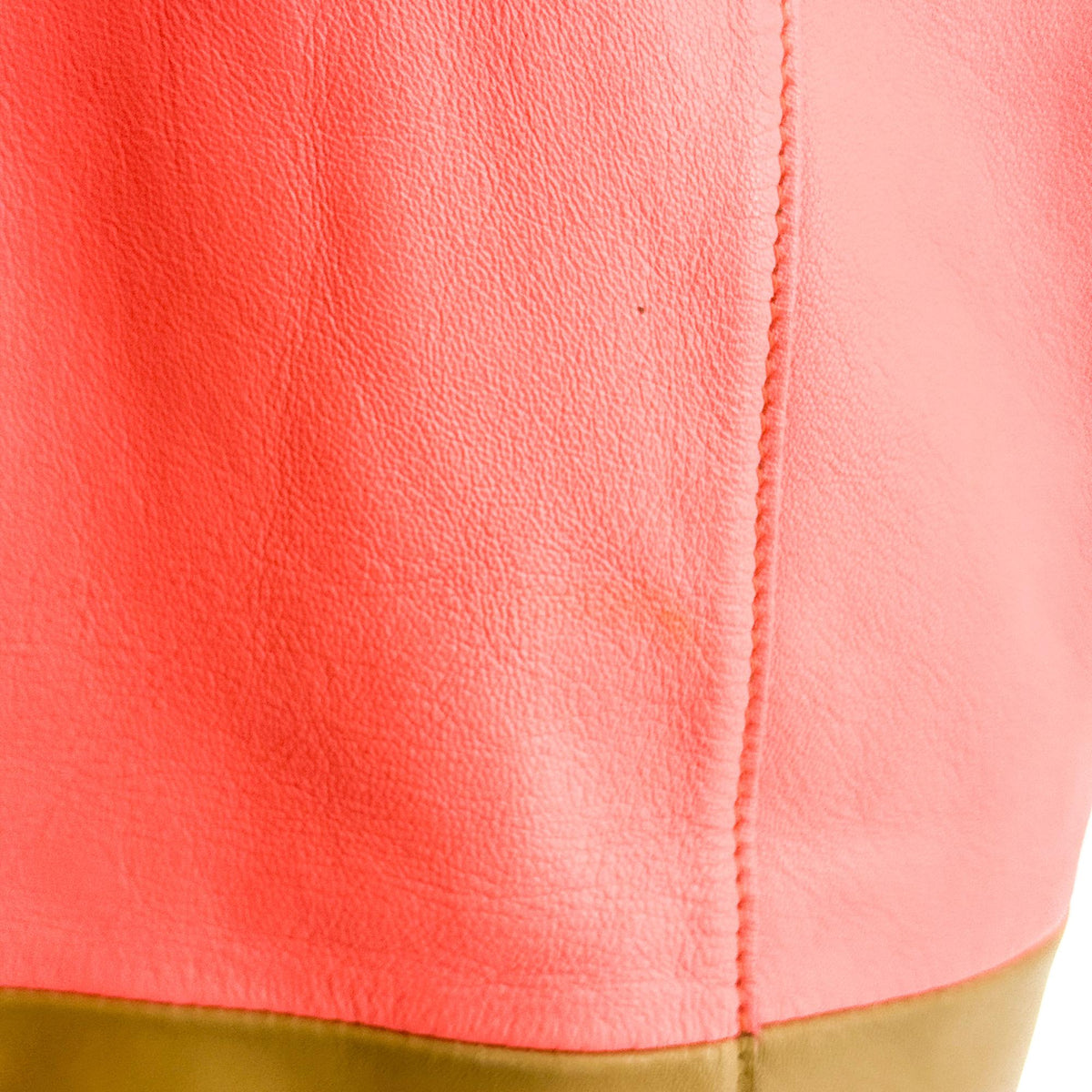 Celine Bicolor Vertical Cabas Tote Bag Pink Khaki