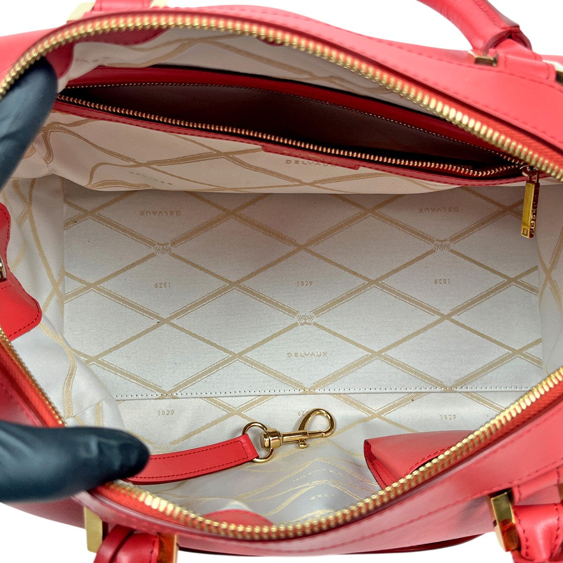 Delvo Pink Leather Lewis Boston PM