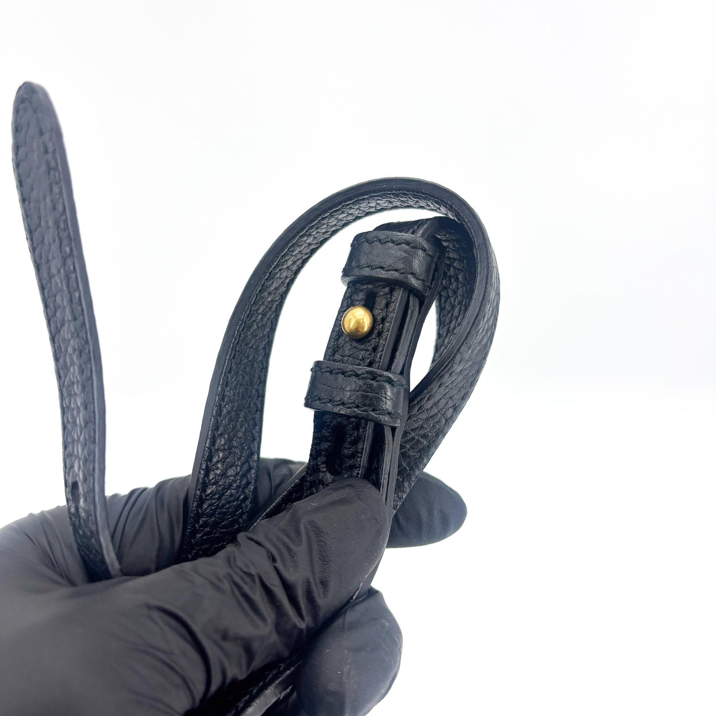 Gucci GG Marmont Mini Top Handle Bag Black