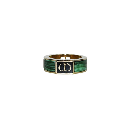 S Denim Tears CD Resin Agate Ring R1483HOMGM
