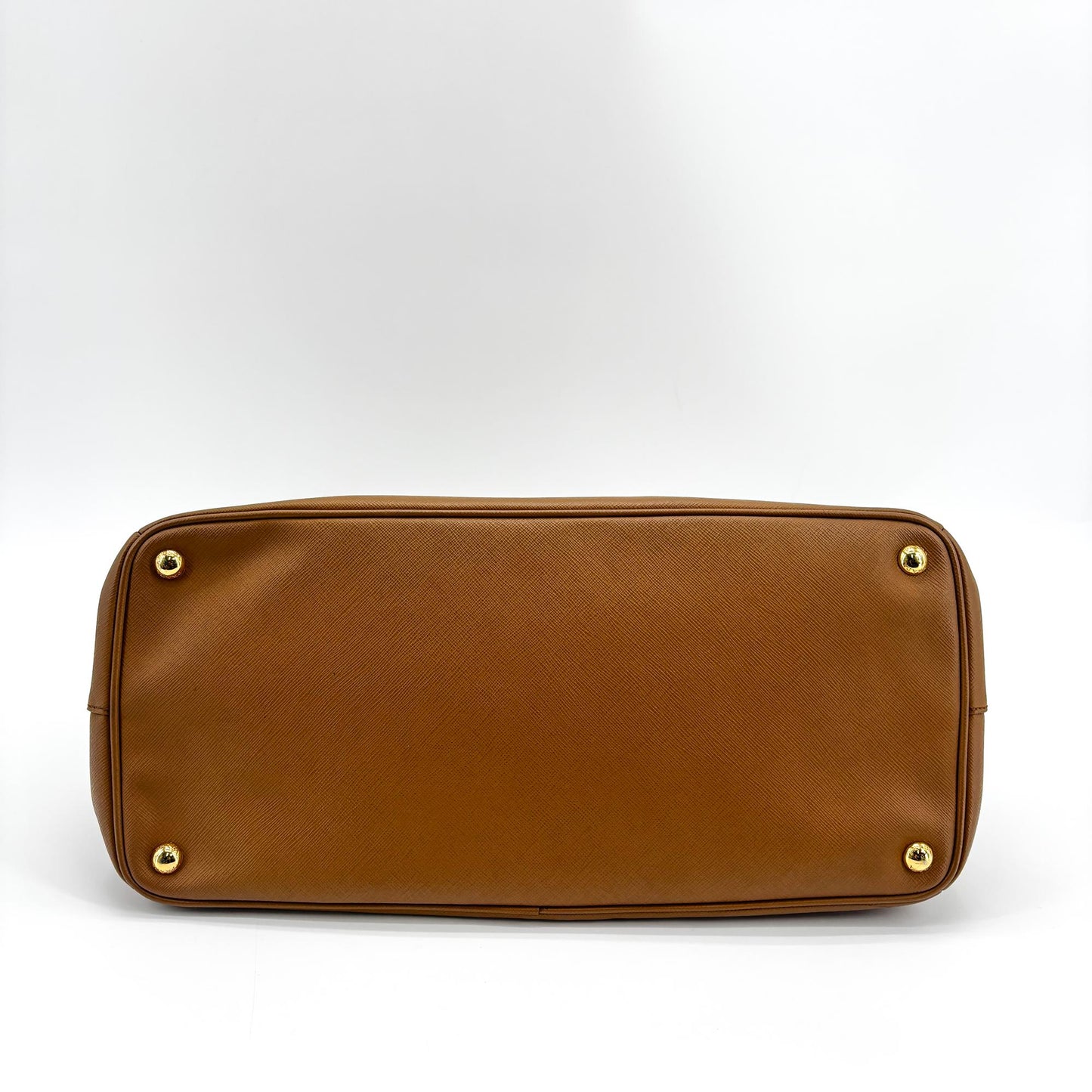 Prada Galleria Saffiano Large Tote Bag Caramel Brown