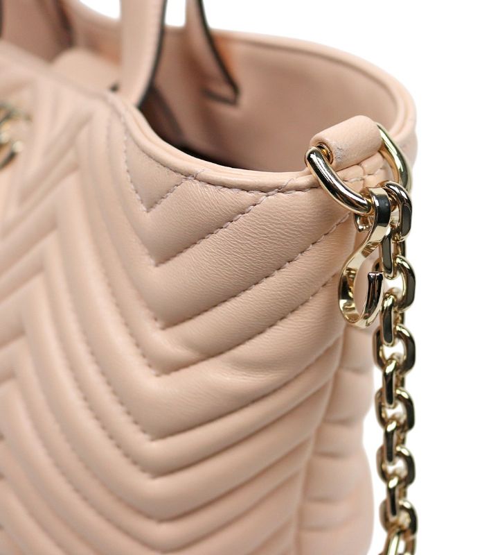 Gucci Medium Pink Mamoun Betty Shoulder Bag