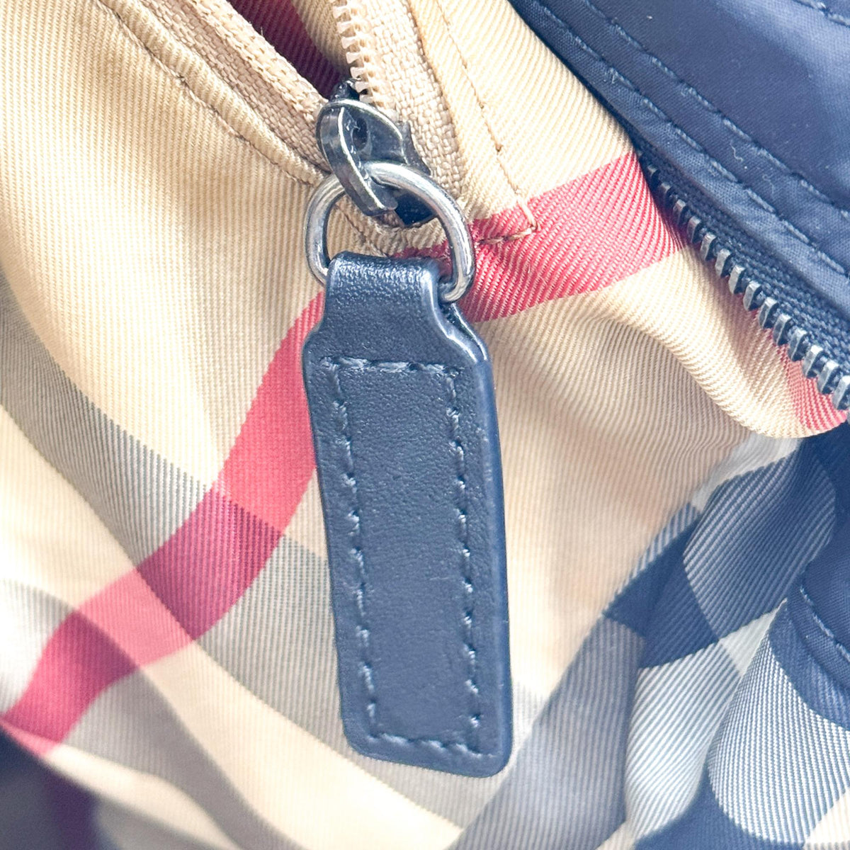 Burberry Barclay Nylon Shopper Bag