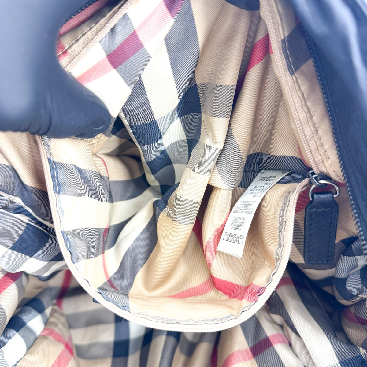 Burberry Barclay Nylon Shopper Bag