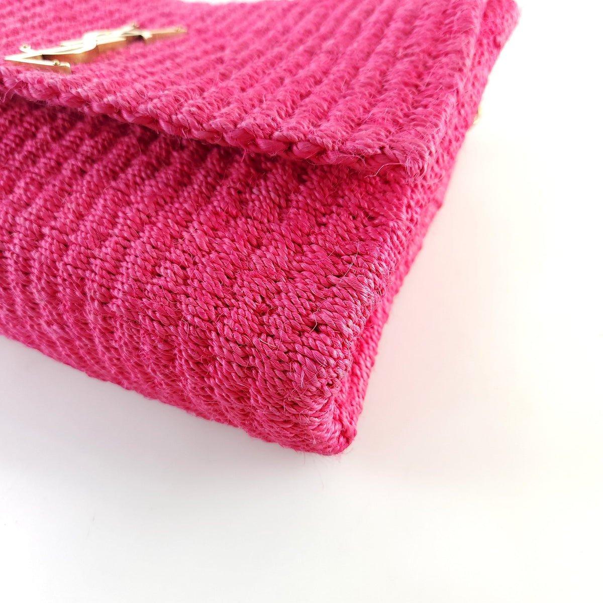 Medium Raffia Kate Chain Shoulder Bag 580065