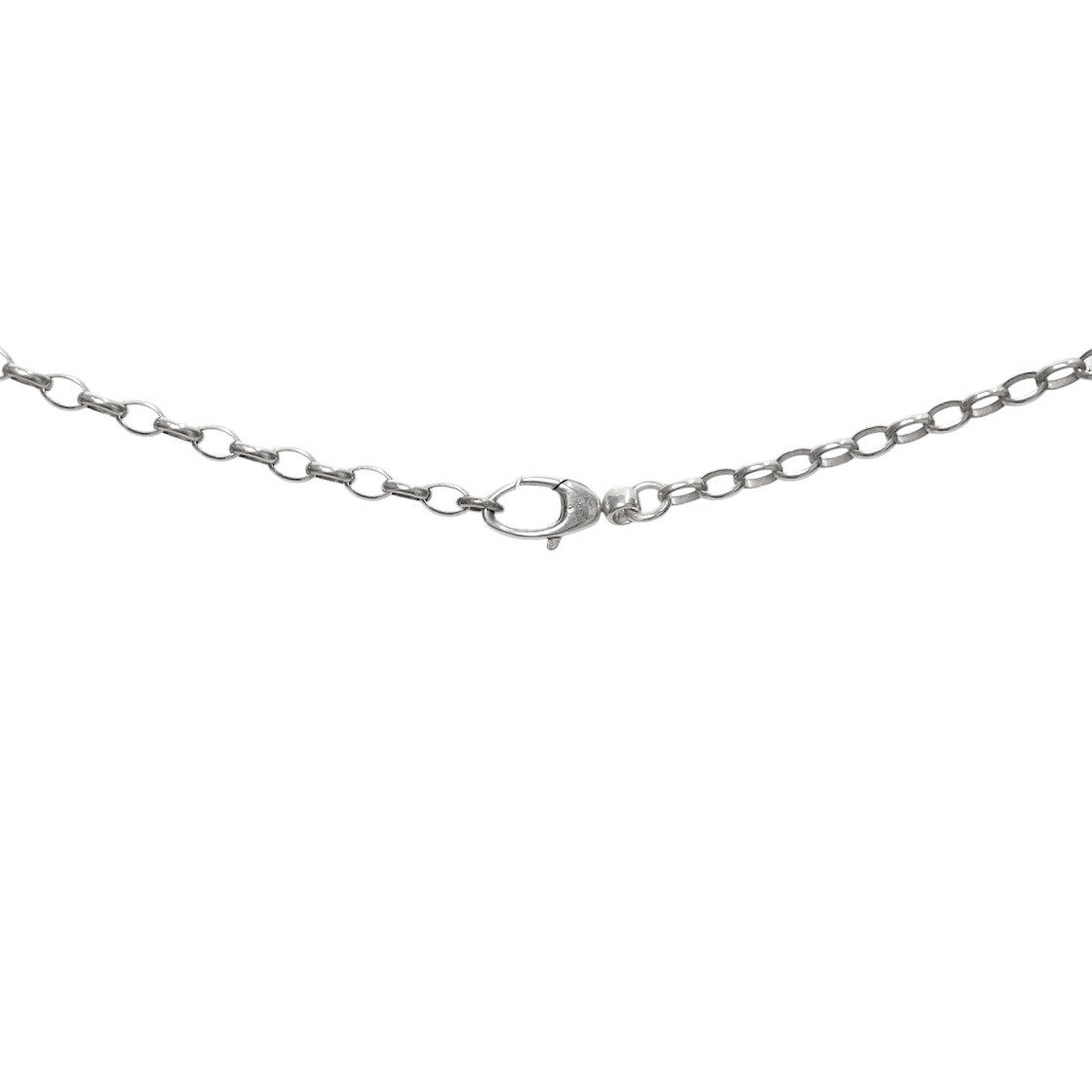 Gucci Round Interlocking G Silver Necklace