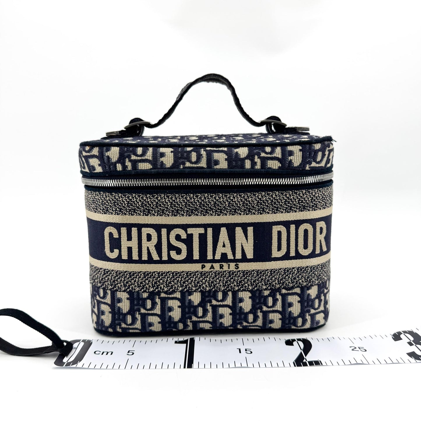 Dior Travel Vanity Case Oblique Embroidery