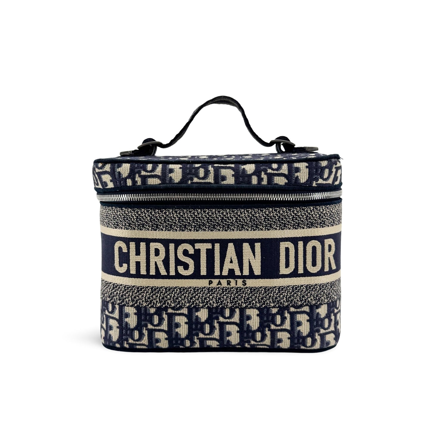 Dior Travel Vanity Case Oblique Embroidery