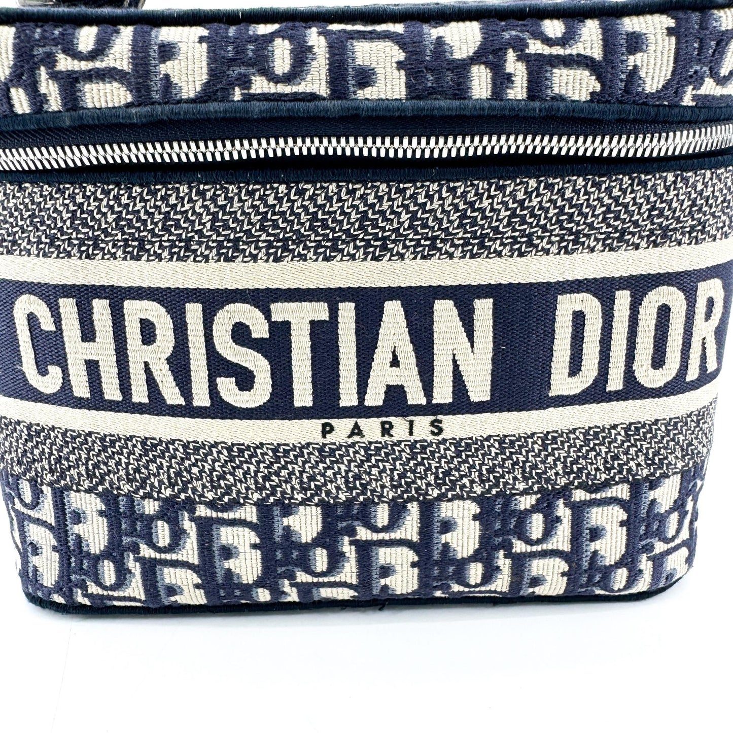 Dior Travel Vanity Case Oblique Embroidery