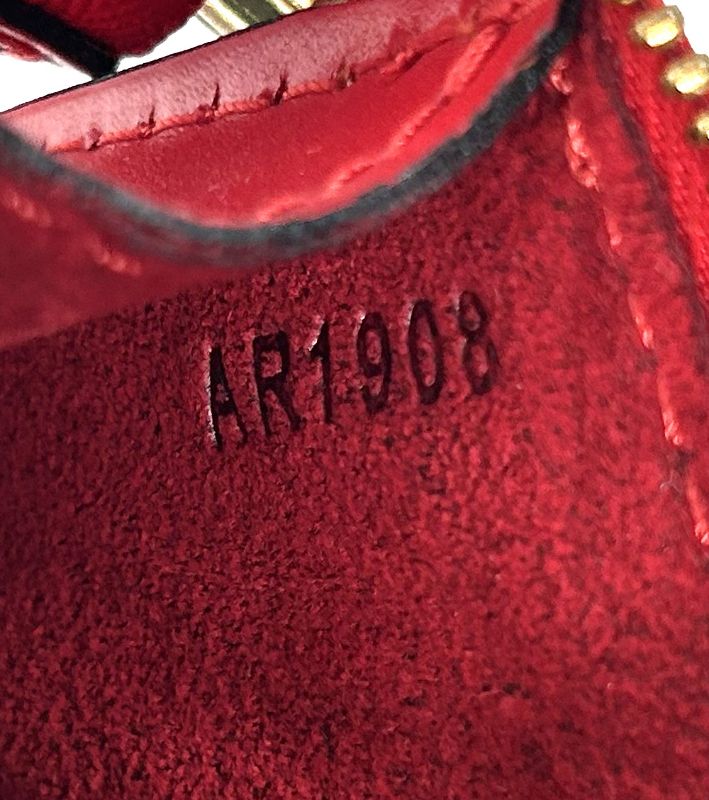 Louis Vuitton Red Epi Pochette