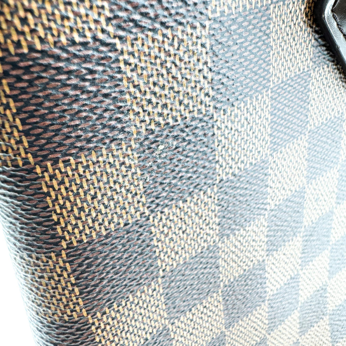 Louis Vuitton Damier Ebéne Kensington Tote Bag Brown