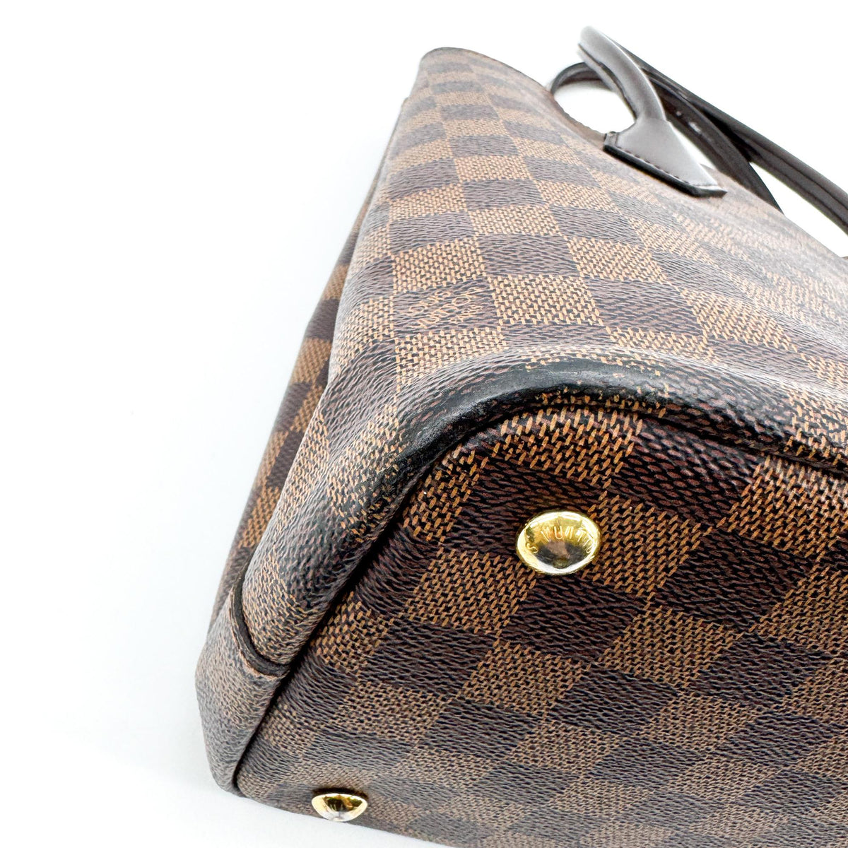 Louis Vuitton Damier Ebéne Kensington Tote Bag Brown