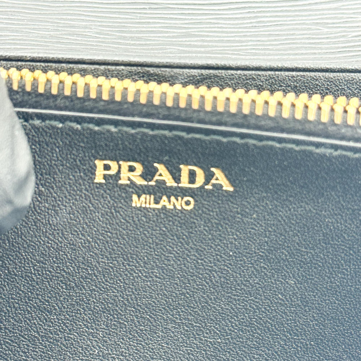 Prada Vitello Move Long Wallet Black