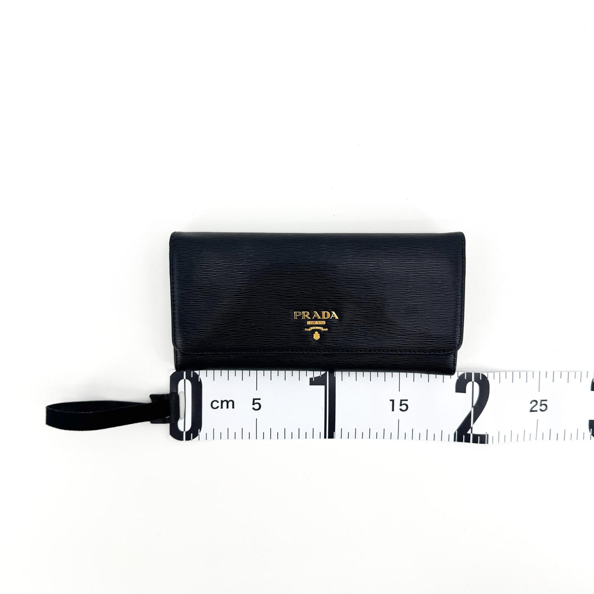 Prada Vitello Move Long Wallet Black