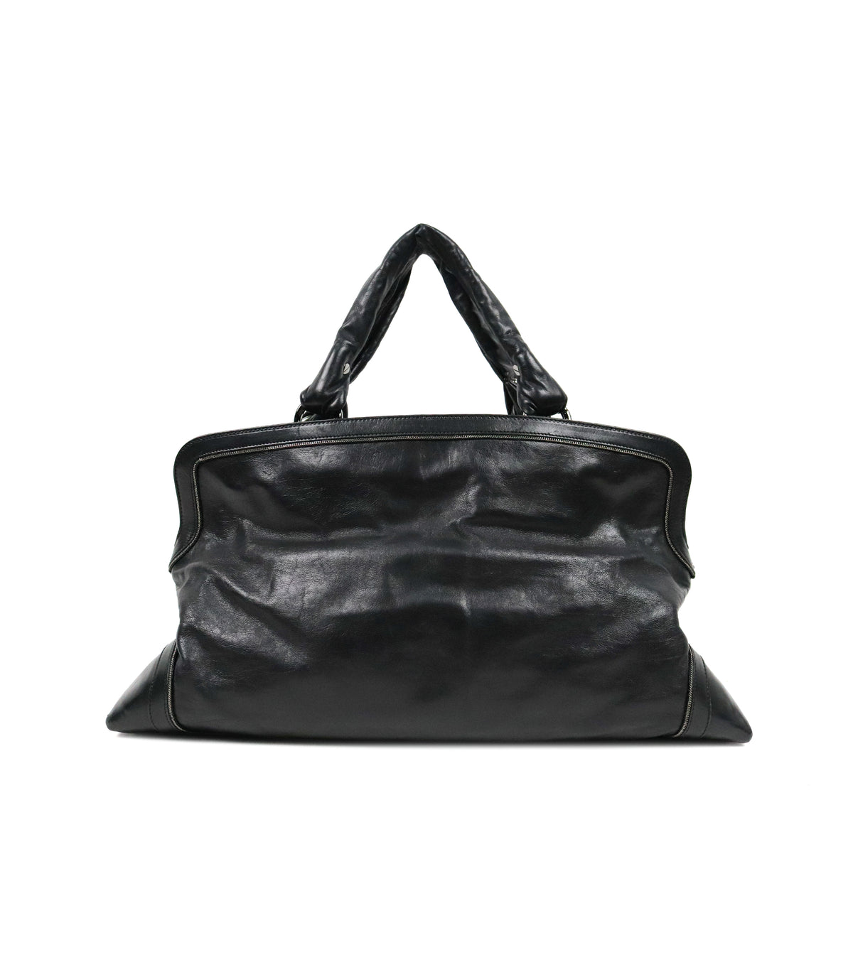 Chanel Black CC Logo Shoulder Bag