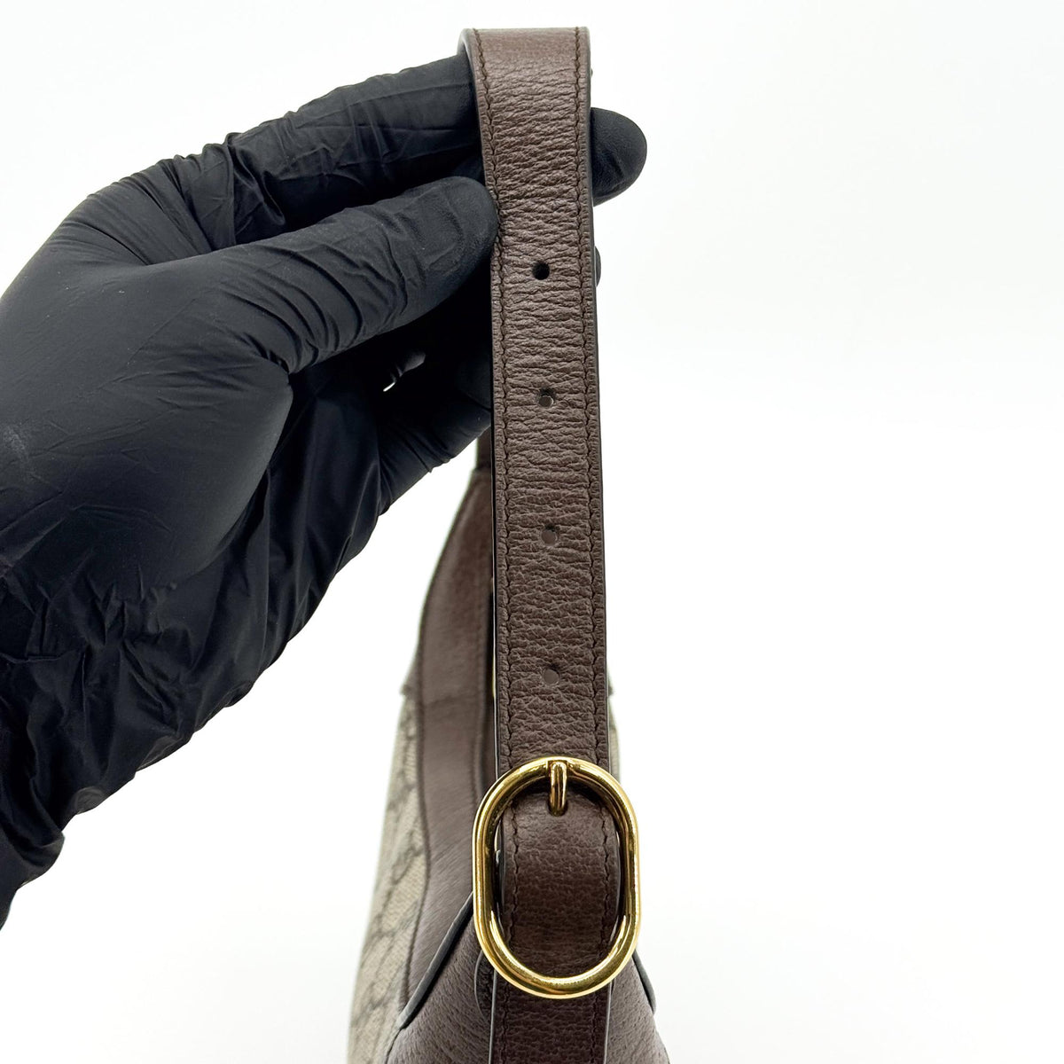 Gucci Ophidia GG Mini Crossbody Bag Brown