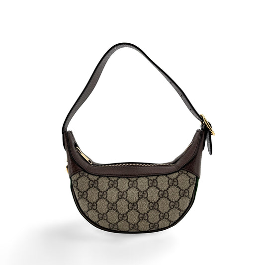 Gucci Ophidia GG Mini Crossbody Bag Brown