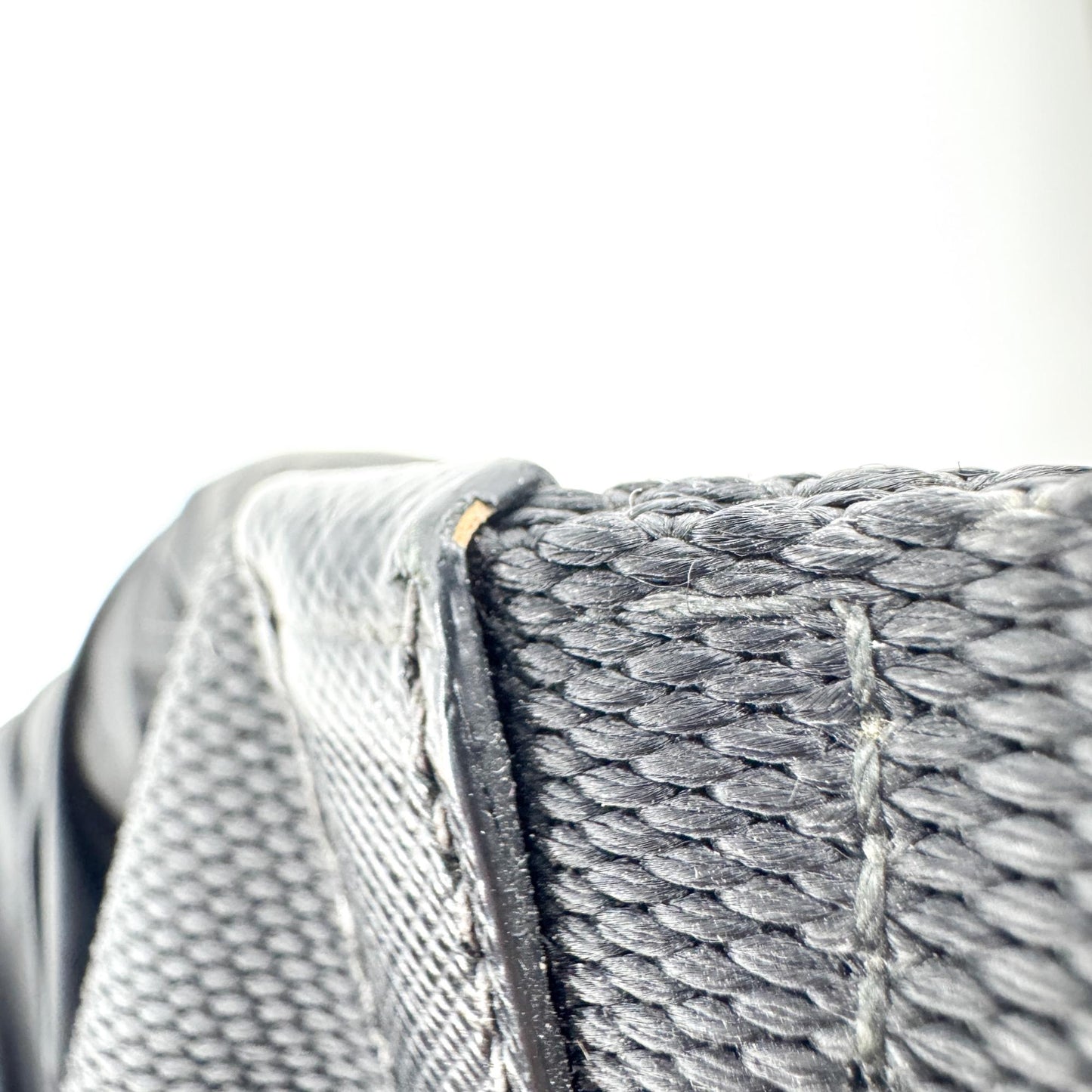 Prada Re-Ylon Tessuto Crossbody Bag Black