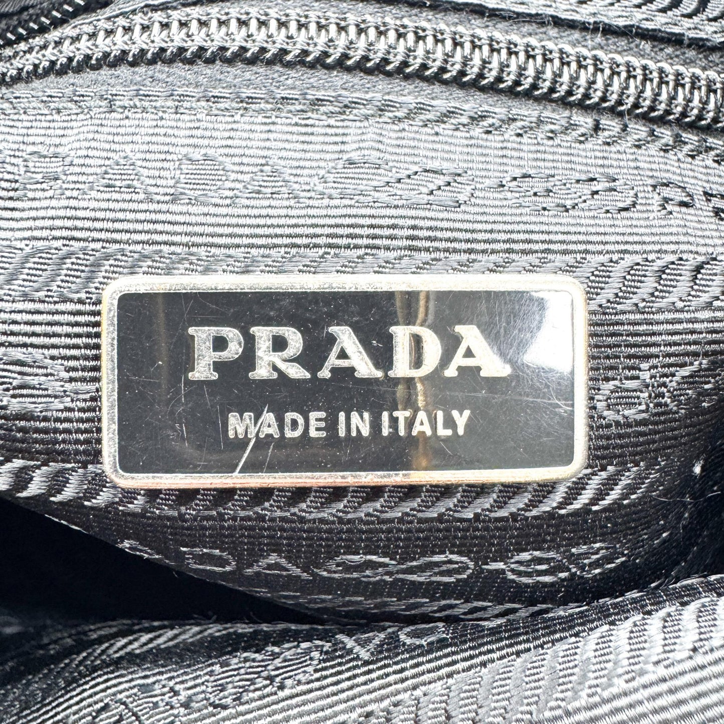 Prada Re-Ylon Tessuto Crossbody Bag Black