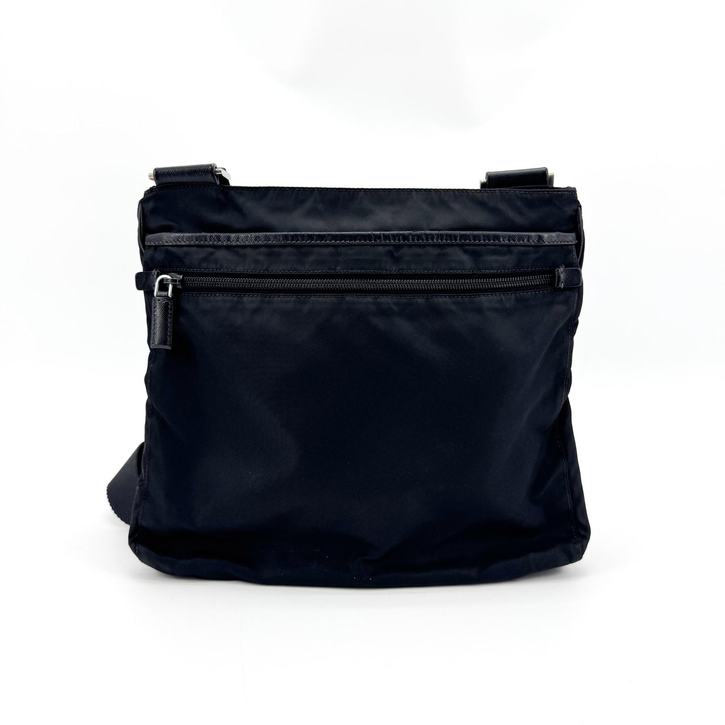 Prada Re-Ylon Tessuto Crossbody Bag Black