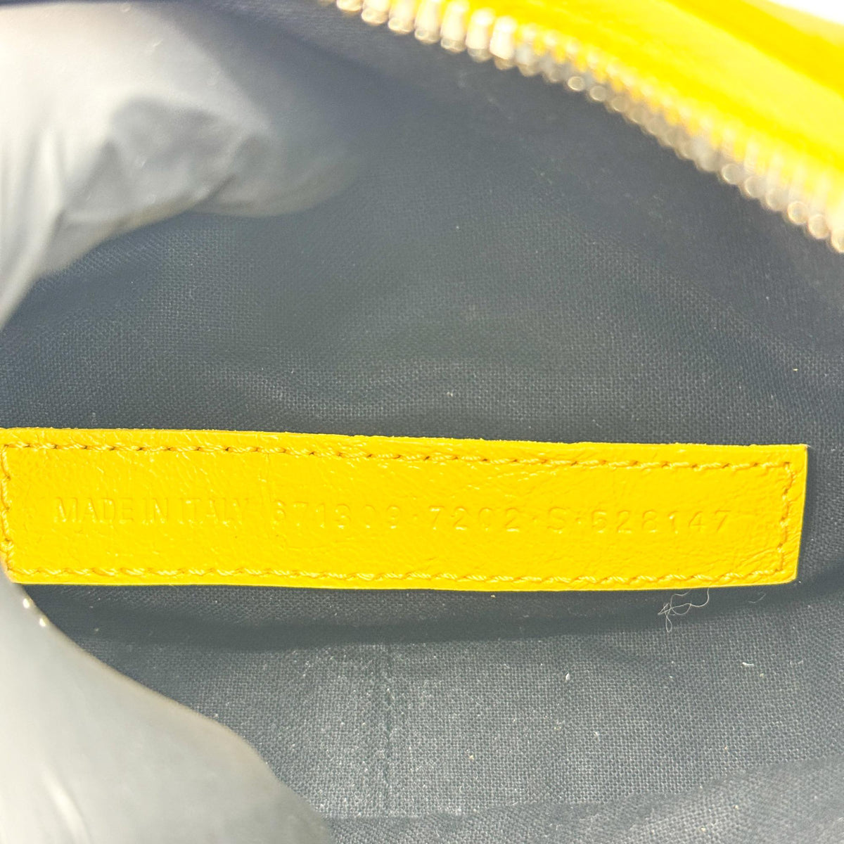 Balenciaga Le Kagol XS Crossbody Bag Yellow
