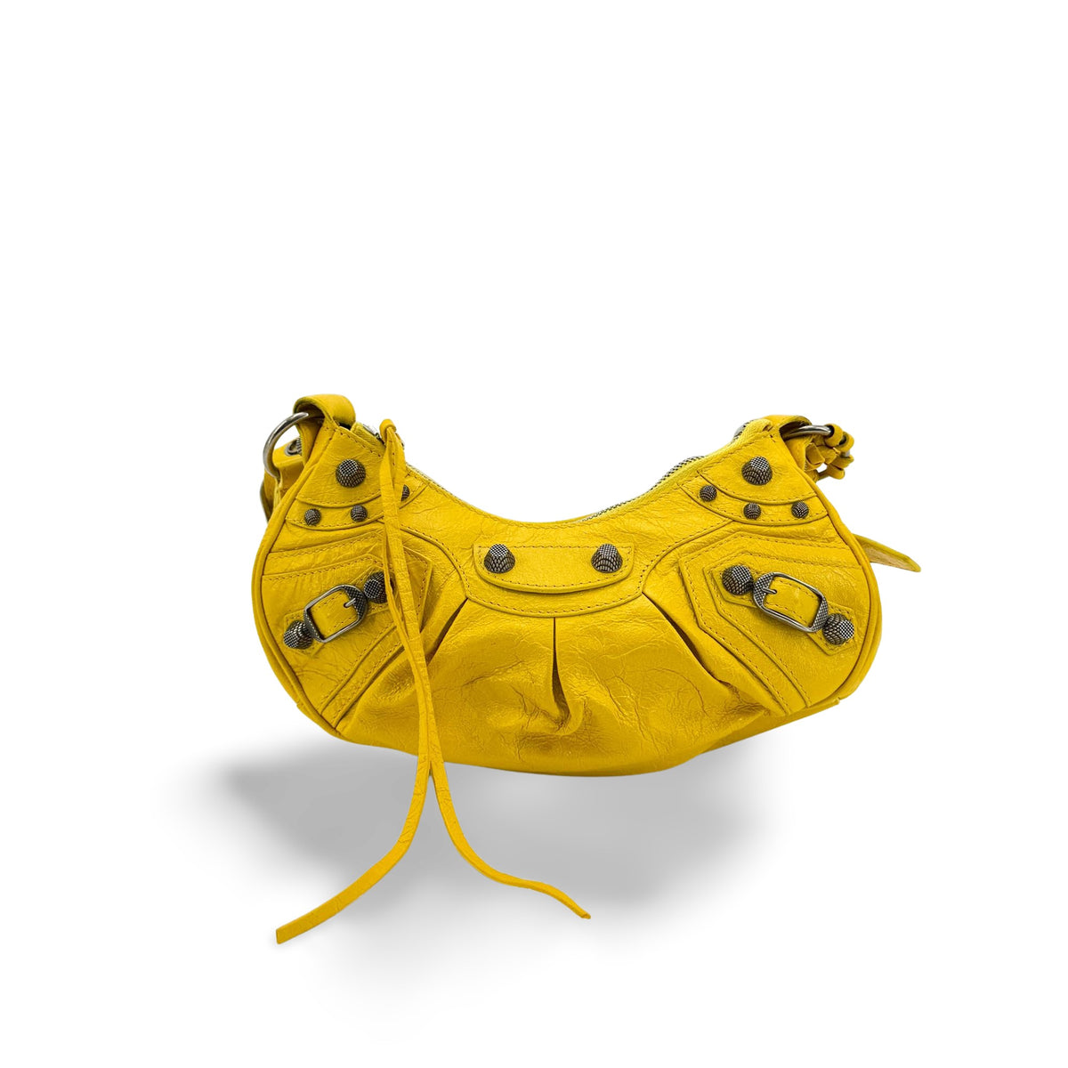 Balenciaga Le Kagol XS Crossbody Bag Yellow