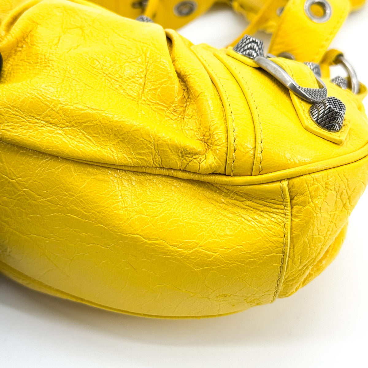 Balenciaga Le Kagol XS Crossbody Bag Yellow