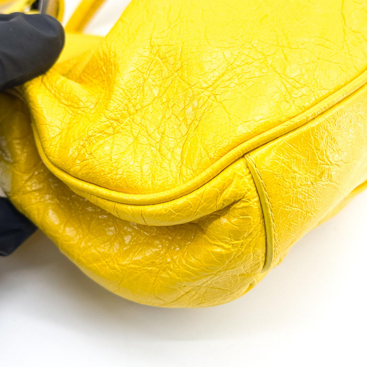 Balenciaga Le Kagol XS Crossbody Bag Yellow