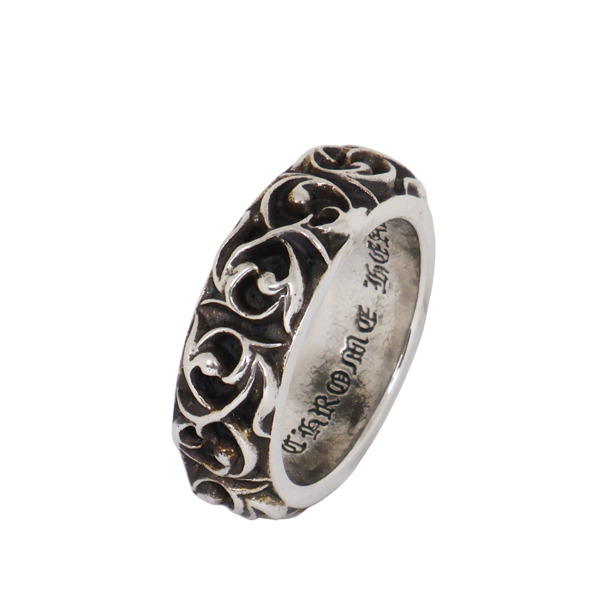 Chrome Hearts Silver Eternity Vine Baby Ring