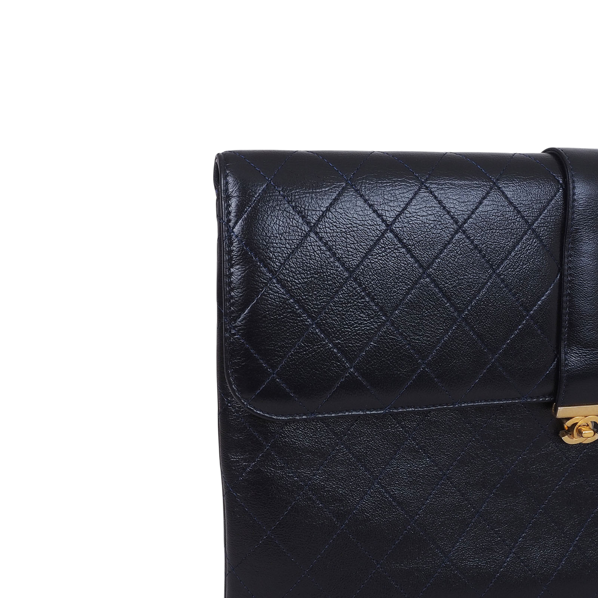 Chanel Season Limited Flap Large Clutch Bag