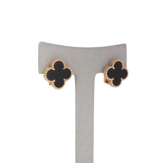 Van Cleef & Arpels VCARA44200 Yellow Gold Alhambra Earrings