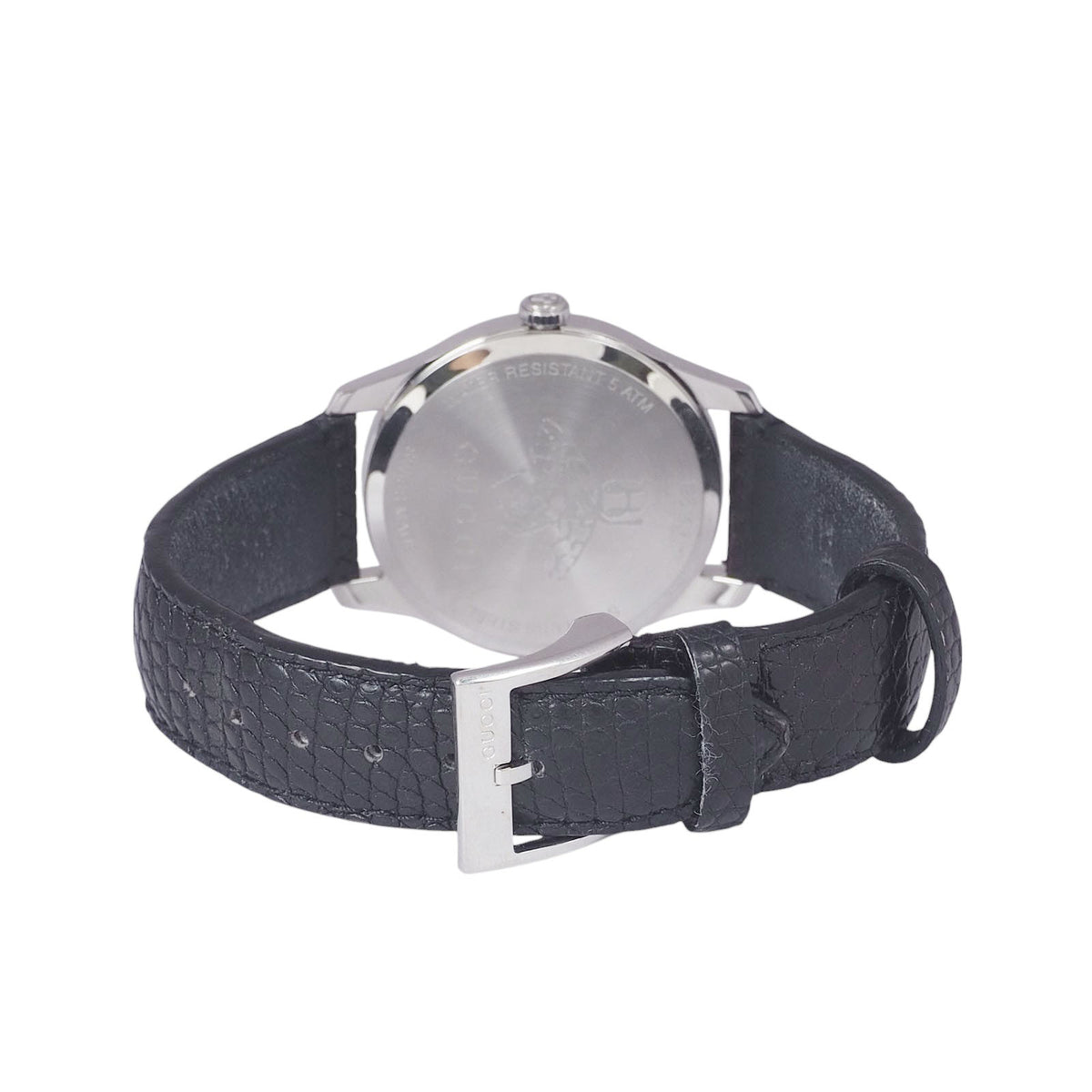 Gucci 126.4 Timeless Quartz Leather Band Watch