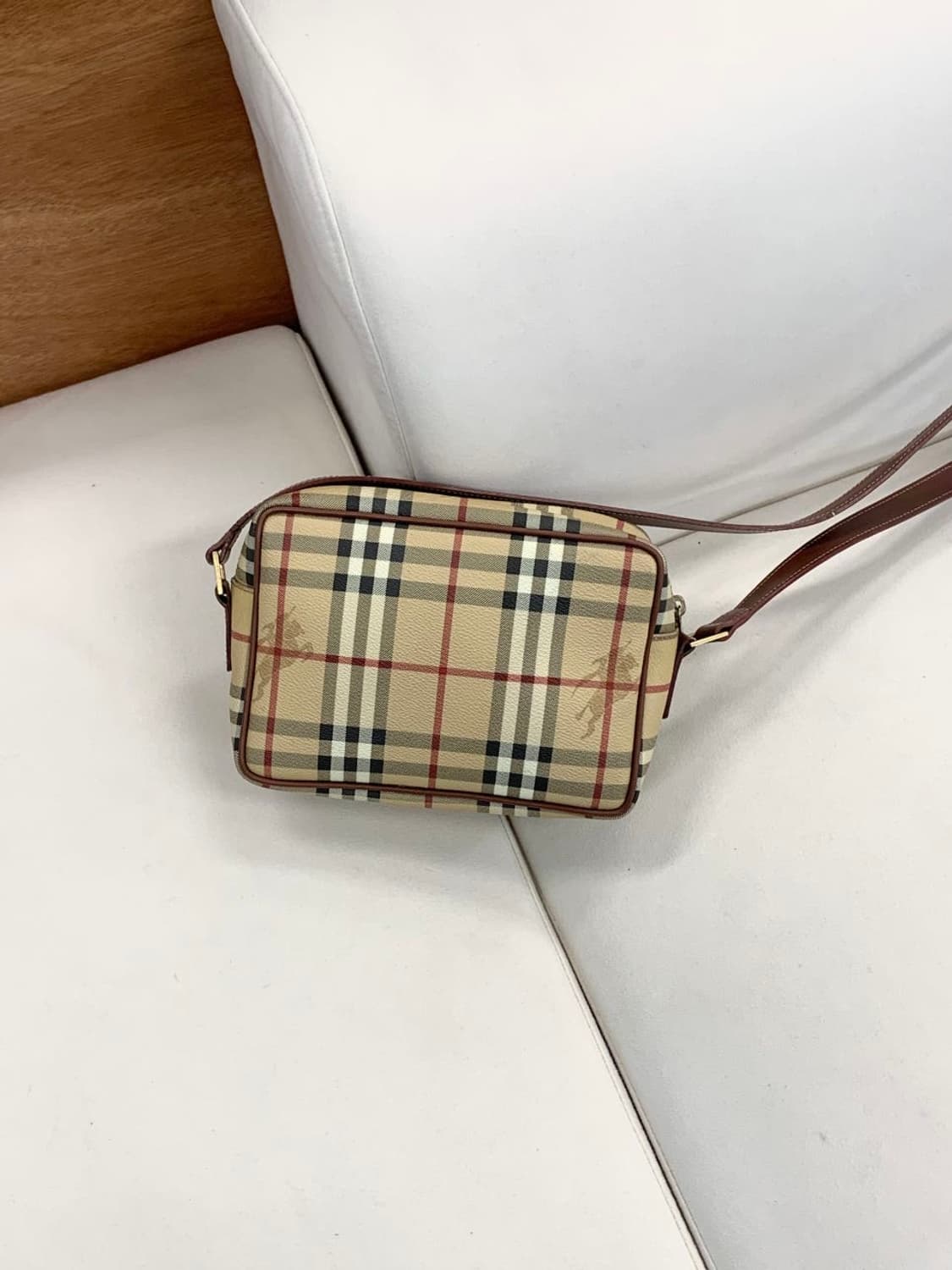 Burberry Nova Check Camera Bag