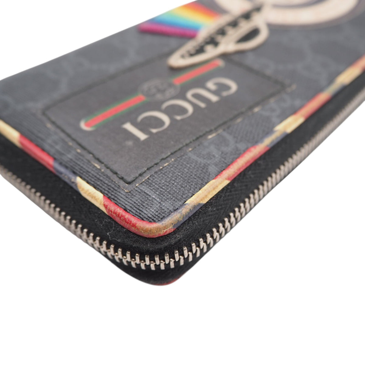 Gucci 496342 Night Cre long wallet