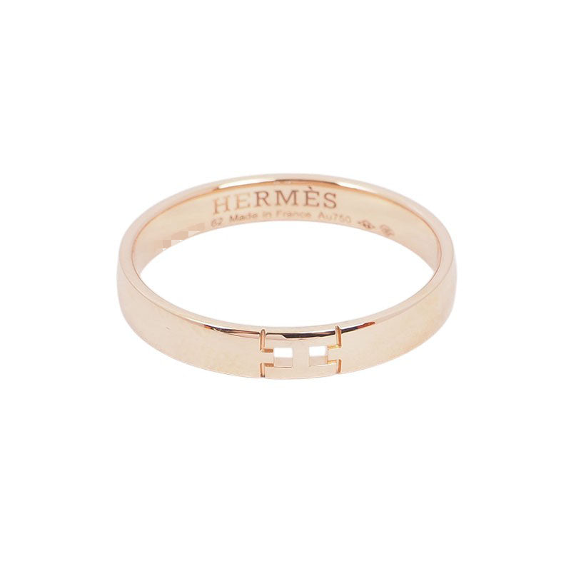 Hermès H119851B Rose Gold Ever Hercules Ring
