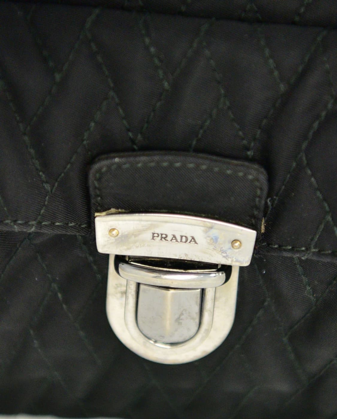 Prada Pocono Tessuto Quilted Two-Way Bag