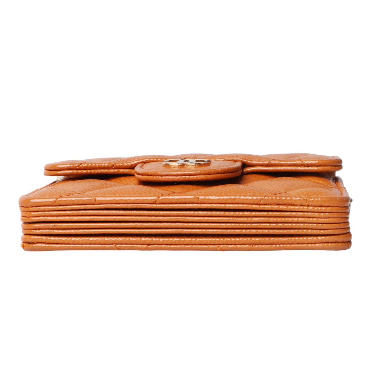 Chanel AP1730 Caviar Accordion Crossbody Wallet