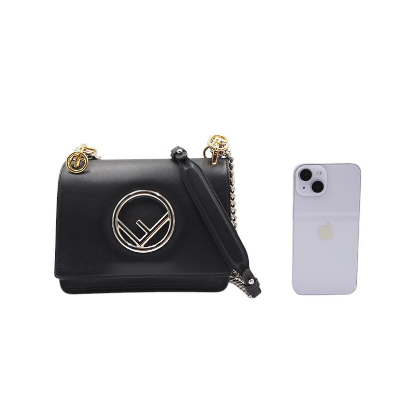 Fendi 8BT286 Khan Eye Shoulder Bag Small Shoulder Bag