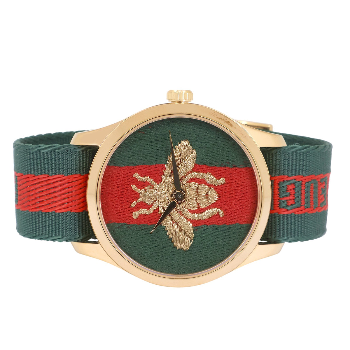 Gucci YA126487 Timeless Quartz NATO Band Watch