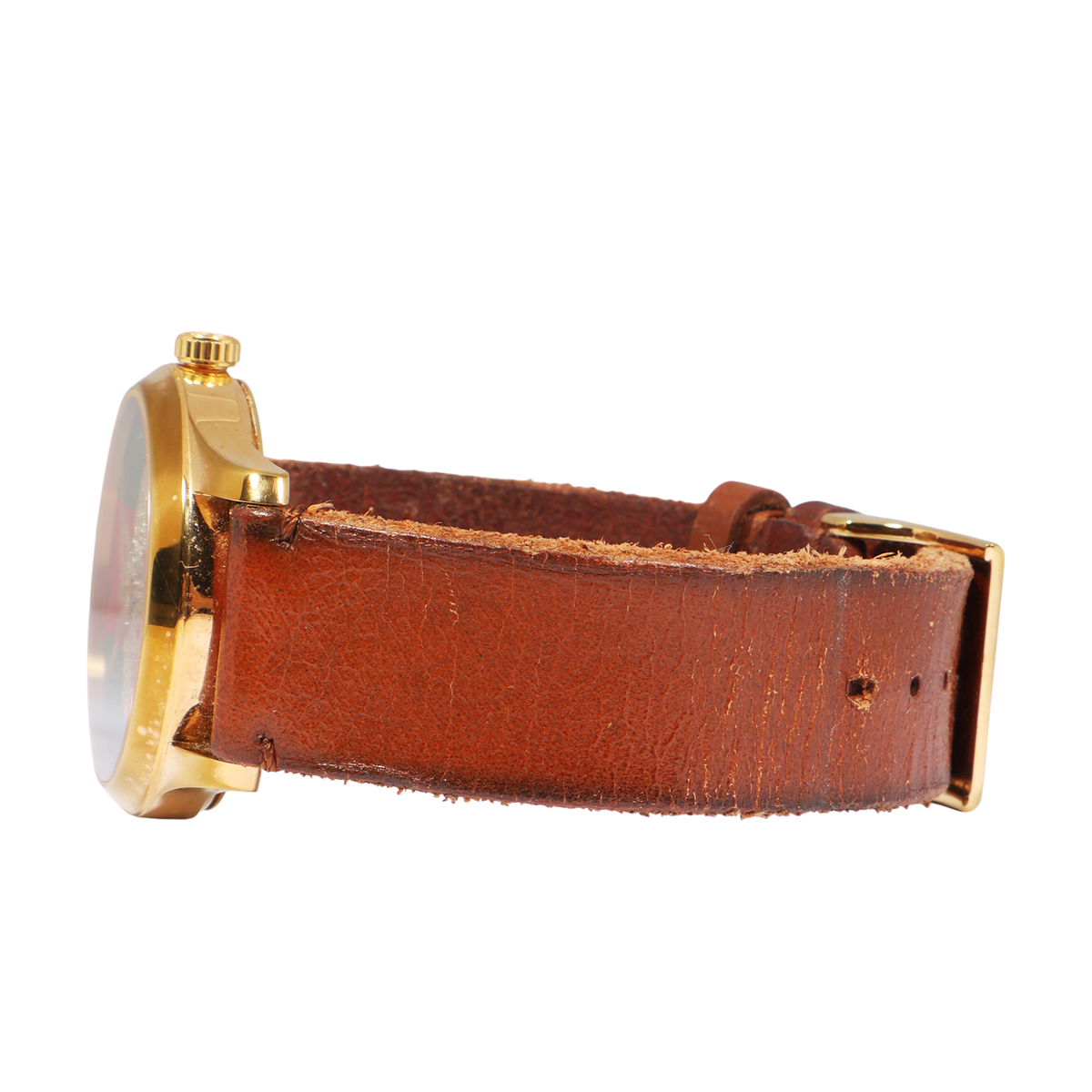 Gucci 126.4 Quartz Leather Band Watch