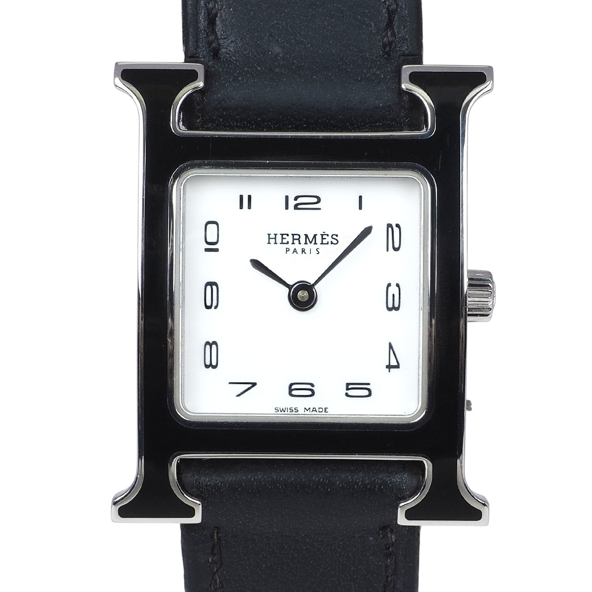 Hermès HH1.221 Limited H-Hour Lacquer Bezel Quartz Watch