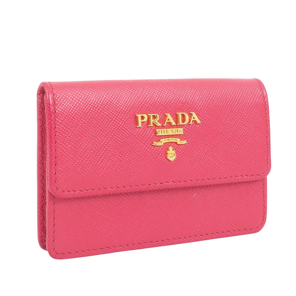 Prada 1M0881 Saffiano Business Card Holder
