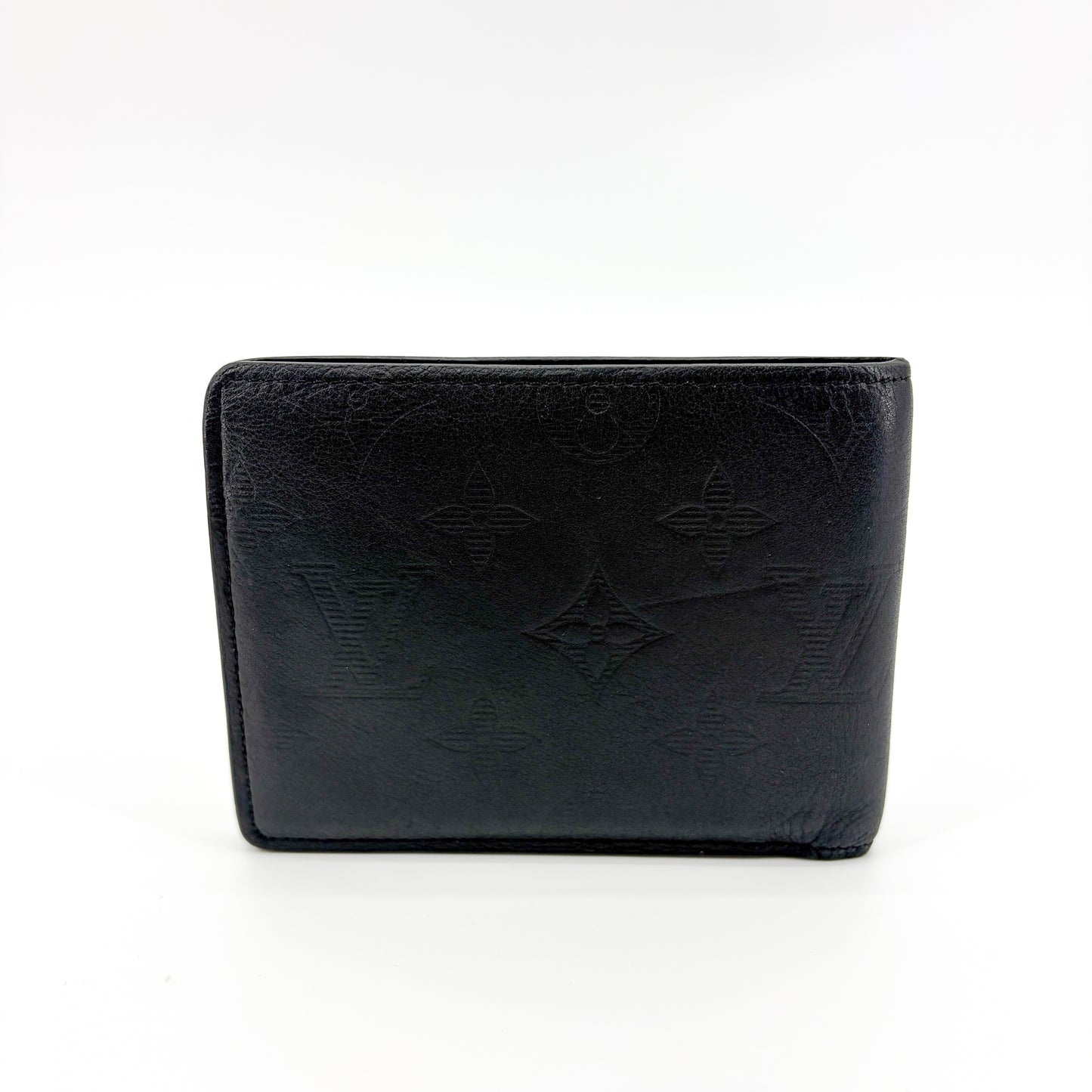 Louis Vuitton Monogram Shadow Multiple Wallet Black