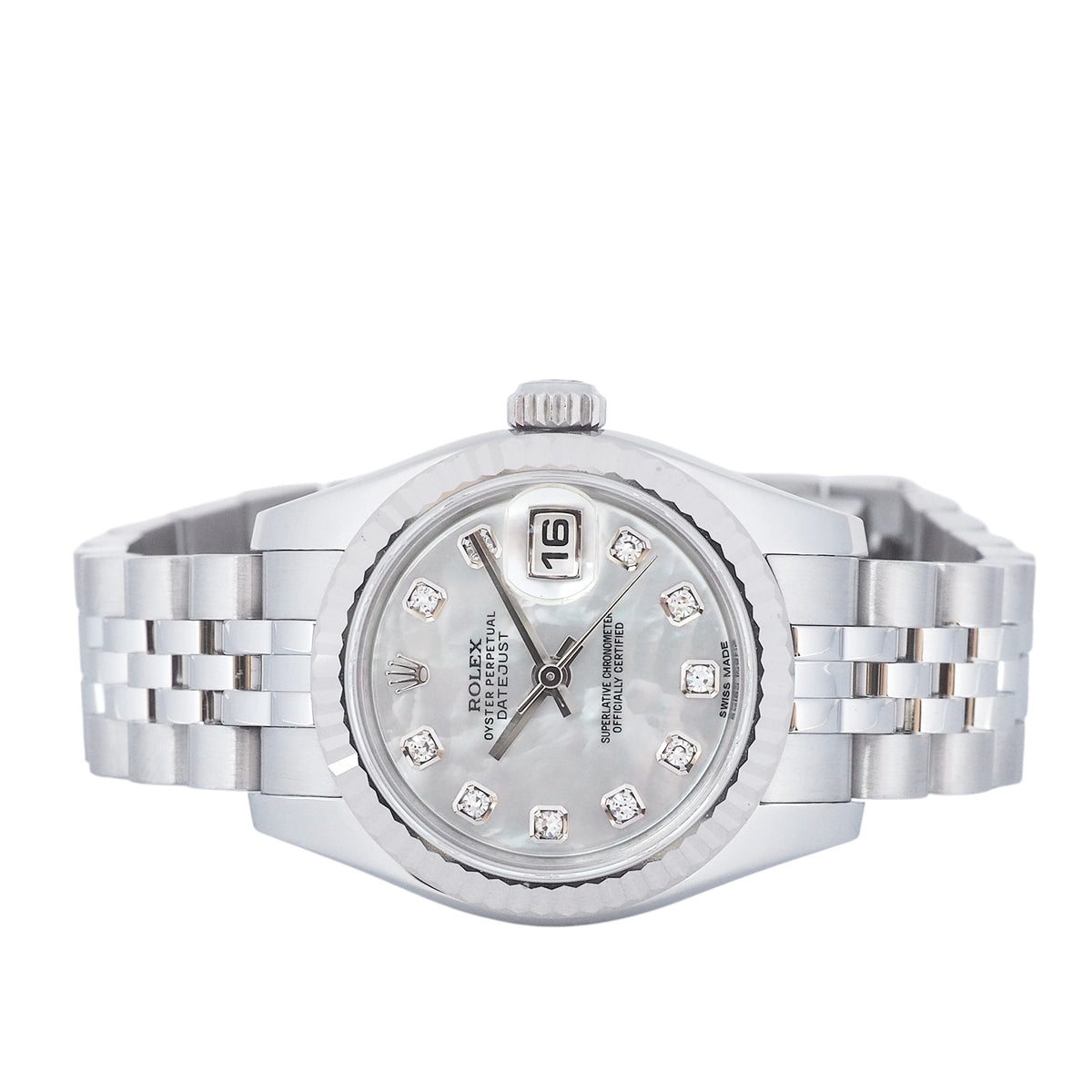 Rolex 179174 Dayjust Diamond Automatic Watch