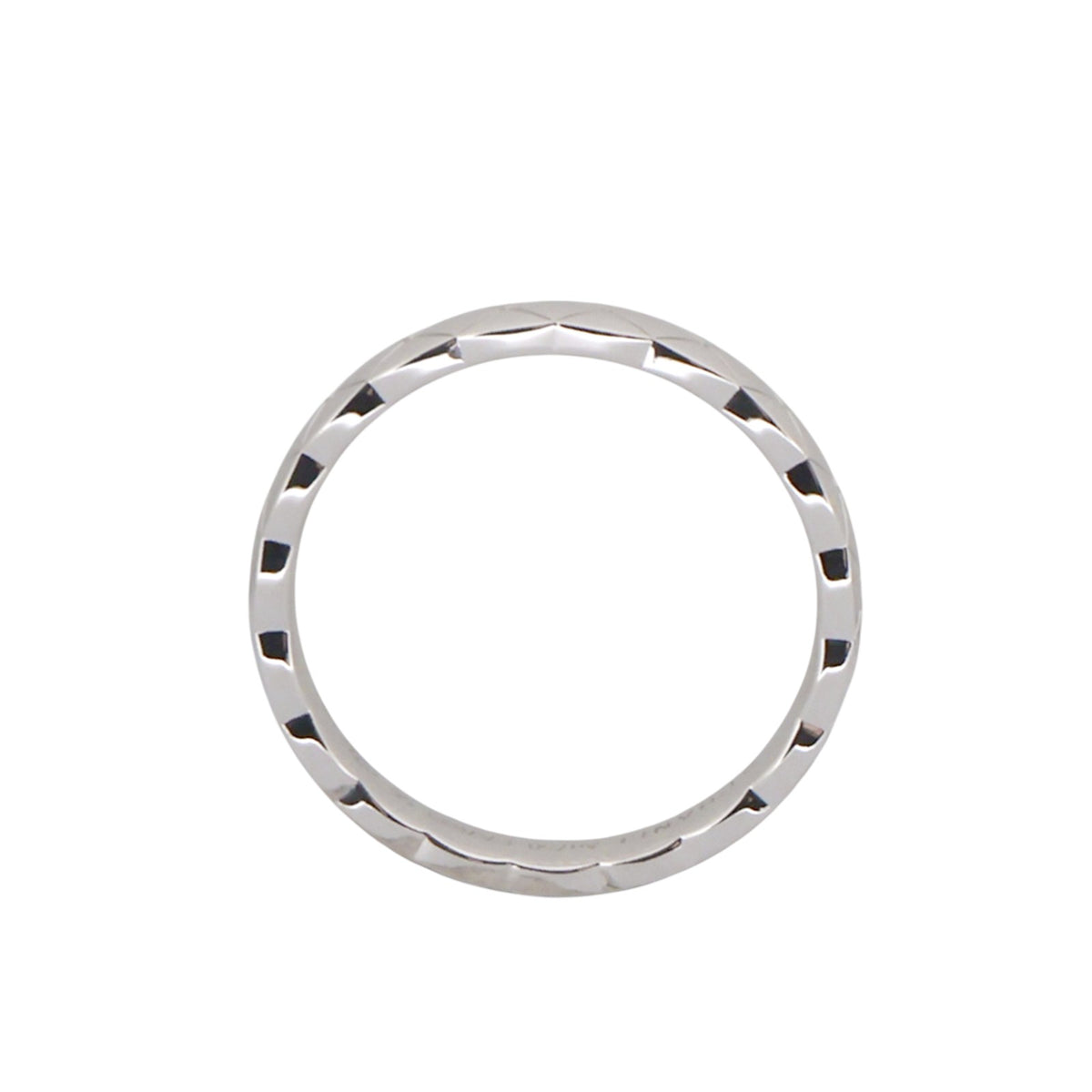 Chanel J11793 White Gold Coco Crush Ring